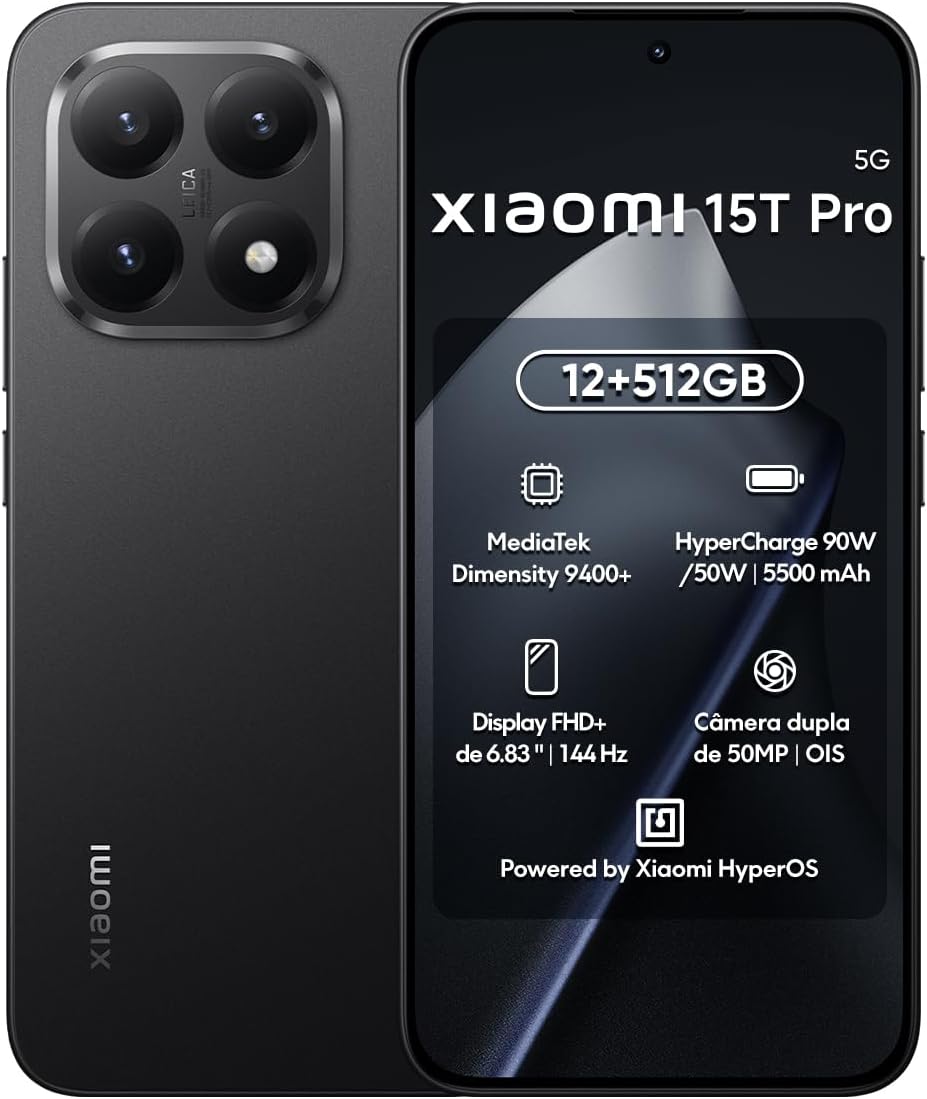 Xiaomi 15T Pro 5G 512GB/12GB Black Unlocked Smart Phone